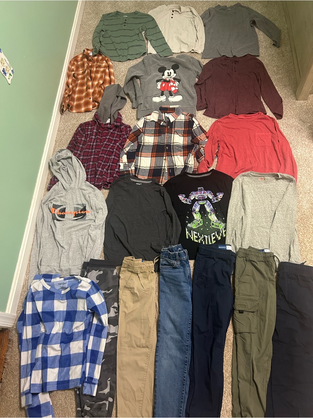 Boys clothes fall winter bundle size 8